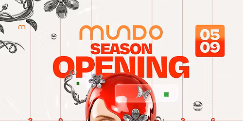 MUNDO 2.0. \u273f SEASON OPENING 2026 \u273f 05\/09 [SZOMBAT]