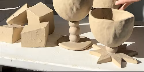 Cocktail Glass Pottery Class - Intro to Ceramics Workshop