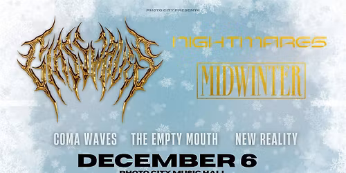Glasswaves, Nightmares, Midwinter, Coma Waves, The Empty Mouth, & more