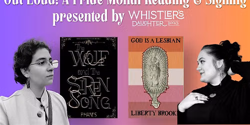 Out Loud: A Pride Month Reading & Signing