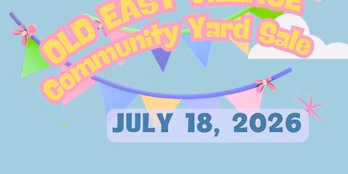 Old East Village Community Yard Sale