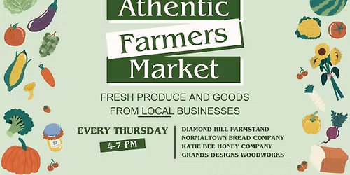 Athentic Weekly Farmer's Market