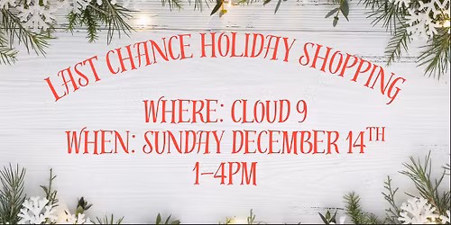 Last Chance Holiday Shopping