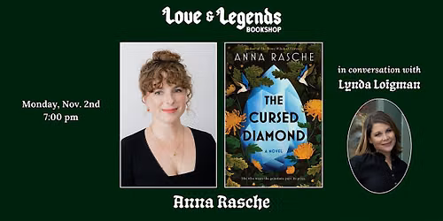 THE CURSED DIAMOND: Anna Rasche in conversation with Lynda Loigman