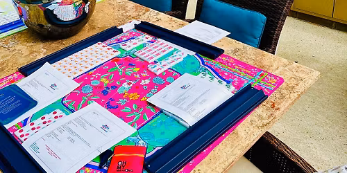 Pool side Aqua Mahjong tournament - Aug 1