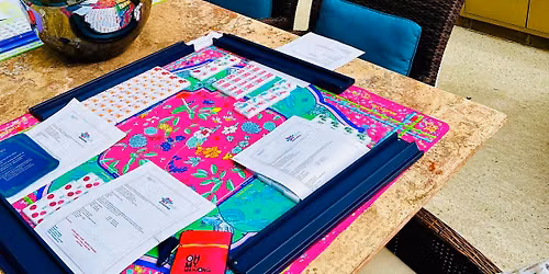 Pool side Aqua Mahjong tournament - Aug 1