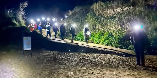 Night Time Fossil Hunt Hunstanton