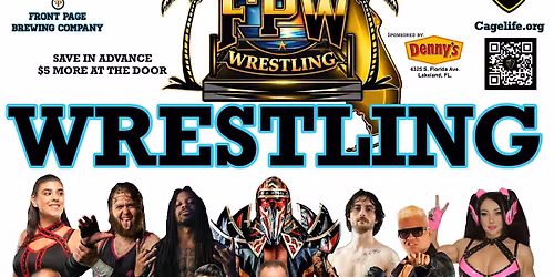 FLORIDA PRO WRESTLING - at Front Page Brewing-Bartow
