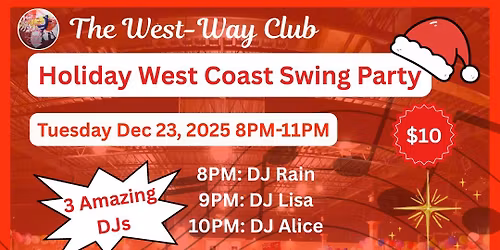 Holiday West Coast Swing Party