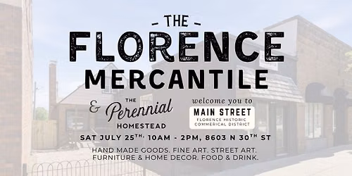 The Florence Mercantile Pop Up Market