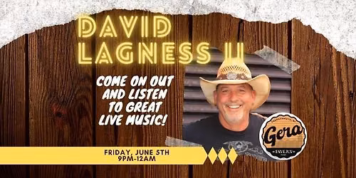 \ud83c\udfb5 Lagness II @ Gera Tavern! \ud83c\udfb5