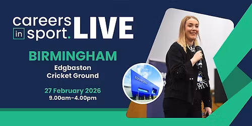 Careers in Sport LIVE - Birmingham