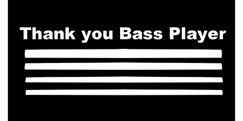 Thank you Bass Player - Live