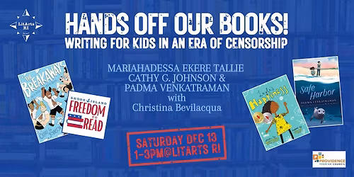 Hands Off Our Books: Writing for Kids in an Era of Censorship