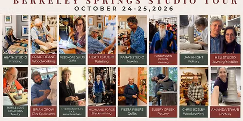 Berkeley Springs Studio Tour