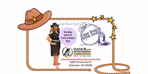 Sun. 4-12-26 Line Dance Social w\/Jody!
