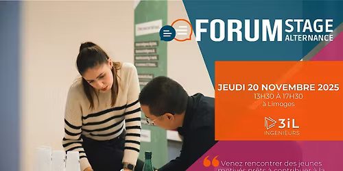 Forum Stage & Alternance - 3iL - Novembre 2025