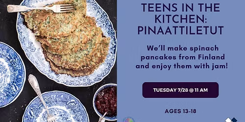 Teens In The Kitchen: Pinaattiletut