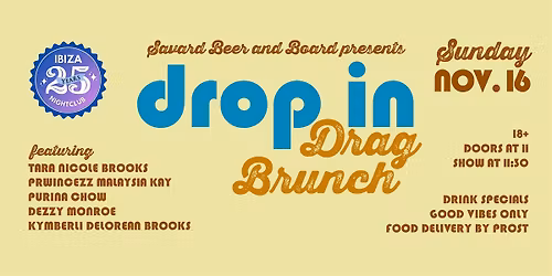 DROP IN! DRAG BRUNCH