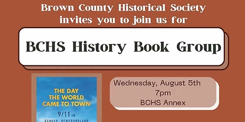 BCHS August History Book Group