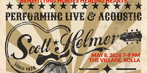 Unbridled Harmony: Concert for a Cause Featuring Scott Helmer