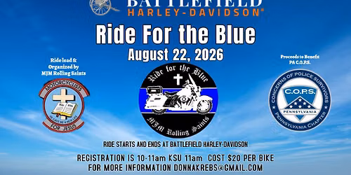 Ride for the Blue