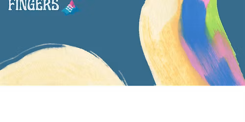 Spiritual painting with palm and fingers -- recognize your guardian spirit