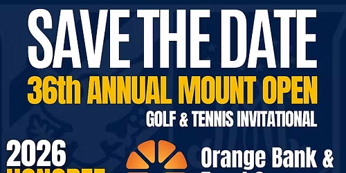 36th Annual Mount Open Golf & Tennis Invitational