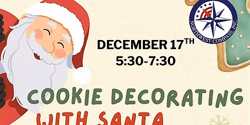 Cookie Decorating With Santa