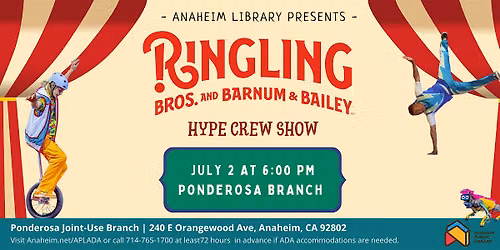 Ringling Bros "The Greatest Show on Earth" Ringling's Hype Crew