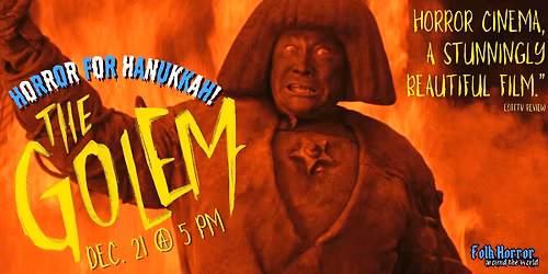 HORROR FOR HANUKKAH: Silent German Expressionist Classic THE GOLEM (1920)