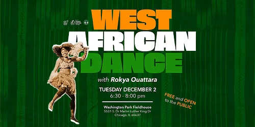 Music Moves Chicago Presents: West African Dance Class with Rokya Ouattara