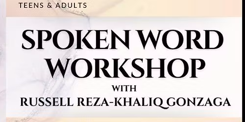 SPOKEN WORD WORKSHOP @ the Livermore Public Library SUNDAY