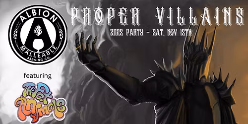 Proper Villains Party '25 - w\/ The Fat Animals