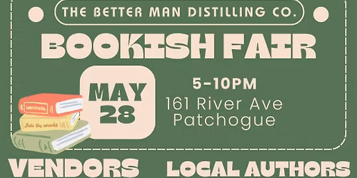 Vending at Better Man Distilling Bookish Fair