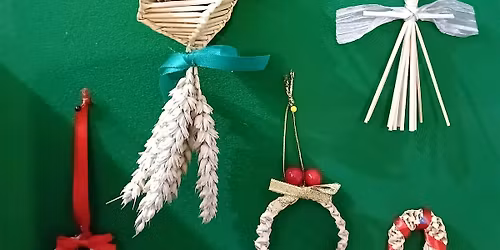 Festive corn dollies