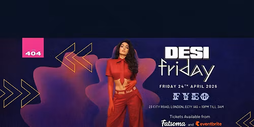 Desi Friday - Bollywood x Bhangra