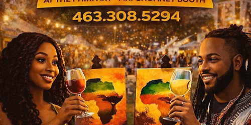 \u2728 SIP & PAINT WITH PHIRI ART AT THE INDY JUNETEENTH FESTIVAL \u2728