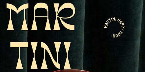 Martini Happy Hour