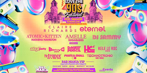 CLAIRE RICHARDS, ETERNAL & MORE| Love the 90s Fest |Keel Square