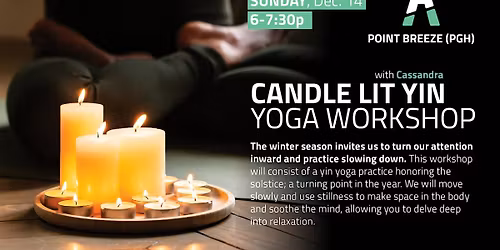 Candle Lit Yin yoga Workshop