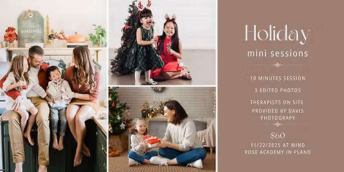 Sensory Friendly Family Photos