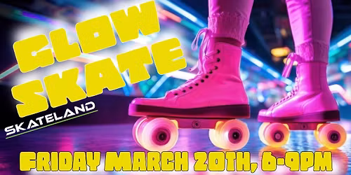 Glow Skate at Skateland