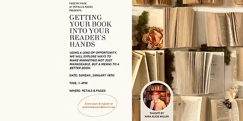 Getting Your Book Into Your Reader's Hands