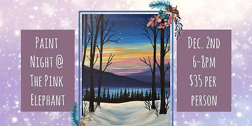 Paint Night at The Pink Elephant Tavern