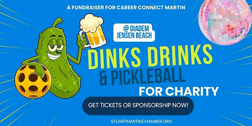 Dinks Drinks & Pickleball for Charity