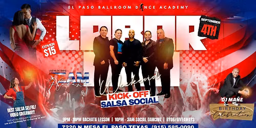 Labor Day Salsa Social with Team Havana Salsa Band