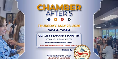 Chamber After 5 - Quality Seafood & Poultry