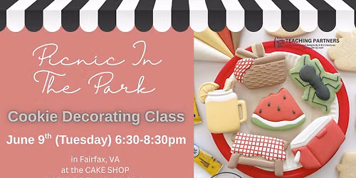 Picnic at the Park Cookie Decorating Class \ud83e\uddfa