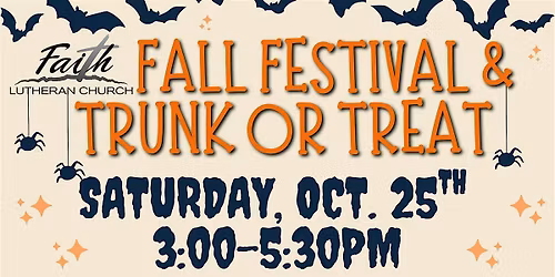 Fall Festival and Trunk or Treat